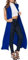 Re Tech UK - Ladies Sleeveless Cardigan | Womens Summer Lightweight Longline Waistcoat | Waterfall Open Front Maxi Cardigan | Thin Boyfriend Cardigans for Women UK (24-26 XXXL Royal Blue)
