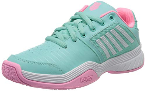 K-Swiss Kids Court Express Omni Tennis Shoes Blue 5 UK Child