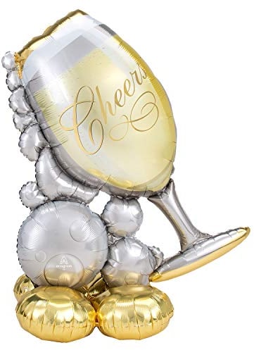51 Bubbly Champagne Glass AirLoonz Balloon