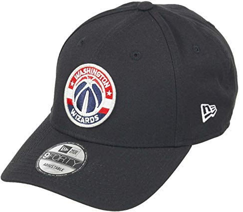 New Era Washington Wizards 9forty Adjustable Snapback Cap NBA Essential Black - One-Size
