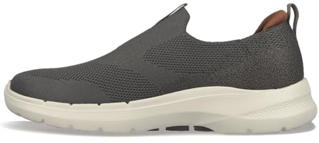 Skechers Men's Go Walk 6 Sneaker, Taupe, 11.5 UK