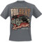 Volbeat Louder and Faster Männer T-Shirt grau M 100% Baumwolle Band-Merch, Bands, Nachhaltigkeit