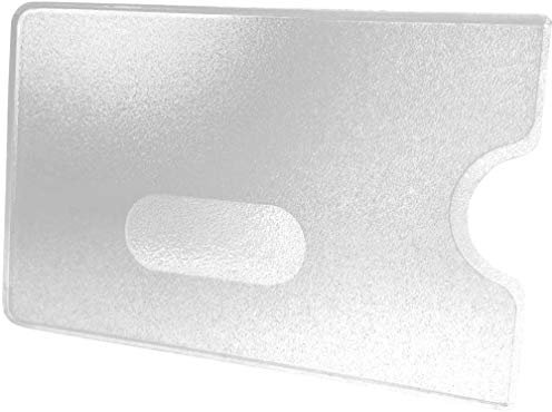 100 x EC-Kartenhüllen, Kreditkartenhüllen, Schutzhüllen (transparent matt)