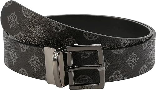 Cinta donna Guess hensely 4G logo pelle nero/ multi CS22GU11 BW7569VIN35