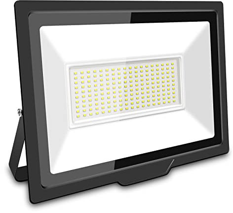 Willpower Projecteur LED Extérieur 150W 15000LM Blanc Froid 6000K IP66 Etanche - Eclairage de Sécurité pour Jardin, Patio, Garage, Terrasse, Maison