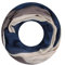 Majea Damen Loop Schal Schlauchschal Halstuch (880025) (blau 13), 180 x 90