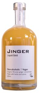 Organic Jinger Liquid Gold - 200ml - Ginger concentrate - Vegan - Detox - Immune booster - Ginger Shot