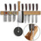 Prämie 61 cm Magnetleiste für Messer, Wand Messerhalter Magnetisch mit Doppelhalterung aus Edlem Holz - Messer Magnetleiste, Magnet Messerhalter, Messerleiste Magnetisch Holz, Messermagnet