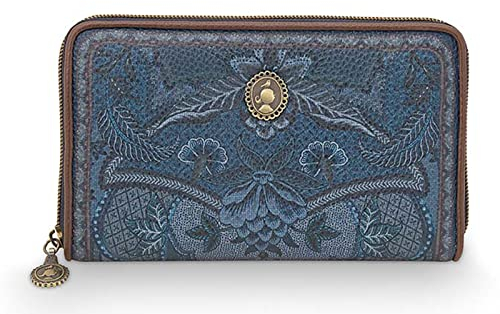 Pip Studio [W0724] Wallet Kyoto Festival Denim Blue 18x11x3cm