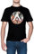 Aveda-Blume-Logo Schwarz Herren T-Shirt Black Men's Tee