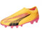 Puma Unisex Youth Ultra Match Ll Fg/Ag Jr Soccer Shoes, Sun Stream-Puma Black-Sunset Glow, 35 EU