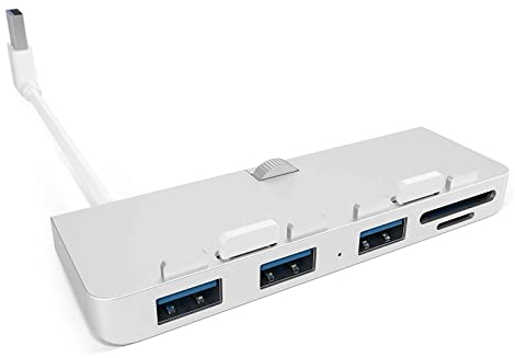 Adaptador divisor de aleación USB 3.0 + lector de tarjetas SD/TF para iMac 21.5 27 PRO Slim accesorio