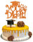 1 x You Did It Tortenaufsatz Glitzer Congrats Grad Cap 2023 Graduation Cake Topper Dekorationen für 2023 Abschluss Thema High School Jungen Mädchen Graduate Party Kuchen Dekorationen Supplies Orange