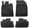MOTOS Tapis de sol caoutchouc pour Peugeot 407 2004-2011 Améliorez Votre Confort de Voyage avec Le tapis noir antidérapant Auto No.77- tapis voiture Tous Temps pour Voiture, Protection Contre les sali