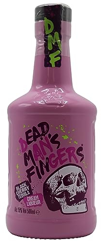 Dead Man's Fingers Black Cherry Tequila Cream Liqueur 50cl