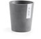 Ecopots Blumentopf Morinda für Orchideen - grau - Durchmesser Ø 14 cm rund - mit Wasserablauf - Pflanzentopf aus Recycling Kunststoff - modern für Indoor und Outdoor