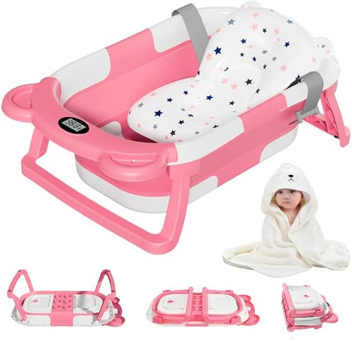 MoreFeel Collapsible Baby Bathtub