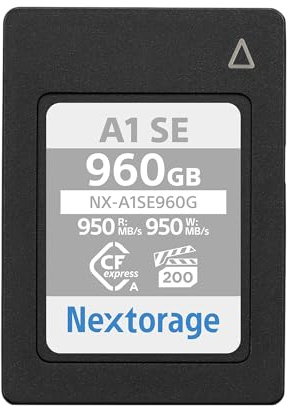 Nextorage CFexpress Typ A Karte 960GB, VPG200 japanische speicherkarte datenspeicher CF Express Type A Card, Kamera Zubehör für Sony/Fujifilm, A1SE NX-A1SE960G