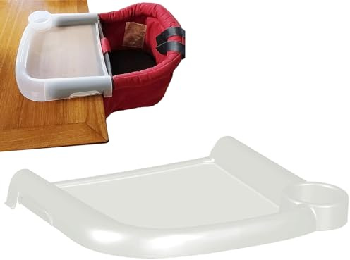 Bandeja de Comedor Inglesina para Bebé - Portátil para Silla de Mesa Rápida con Clip - para Niño Pequeño, Comida y Restaurante