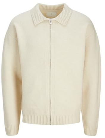 JACK & JONES Male Strickjacke Einfarbig Strickjacke