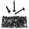 VooGenzek 80 Pièces M3.5 * 35 mm Vis à Bois À Filetage Épais, Vis Cruciformes, Vis Autotaraudeuses, pour Cloisons SèChes, Meubles En Bois, Noir