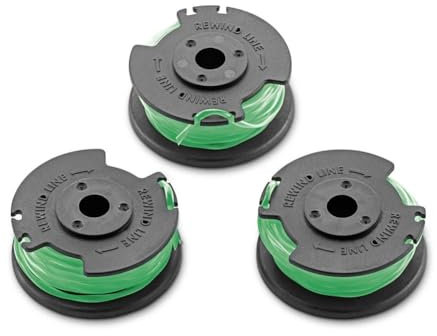Accessory 3 Pack 2.444-017.0 Thread Spool Green Ø2.0mm Compatible with Karcher All 18 V Battery Power Compatible with Cordless Grass Trimmer Blade Cutter