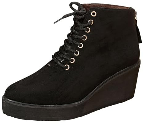 Stivali Donna Alti Fino al Ginocchio Pelle Stivaletto Donna Estivo con Zeppa Interna Texani Bianchi Stivaletti Bassi Anfibi Estivi Donna Stivali di Gomma Donna Stivaletti con Pelo Donna