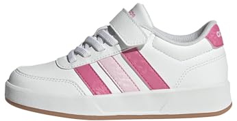 adidas Unisex Kids BREAKNET 3.0 Shoes Children, FTWR White/Pink Fusion/Clear Pink, 11.5 UK Child