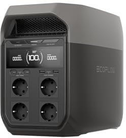 Estación de energía portátil EF ECOFLOW Delta 3, generador Solar de 1024Wh, batería LFP, sólo pequeños Defectos en el Embalaje, el Producto está Completamente sin Usar (Reacondicionado)