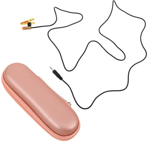 BESTonZON Piezoelektrischer Pickup für Erhu Violine Melodica Hochsensible Akustikmikrofon-aufnahme mit Metallklammer und Kabel für Studioaufnahme und Live-performance