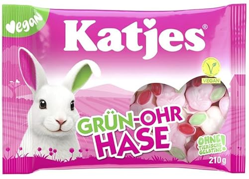 Katjes Grün-Ohr Hase, 210 g