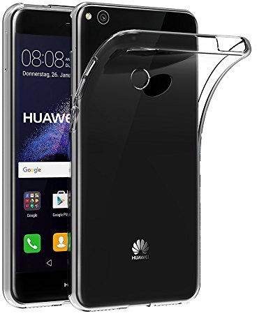 AICEK Funda Huawei P8 Lite 2017, Transparente Silicona Fundas para P8 Lite 2017 Carcasa (5,2 Pulgadas) Silicona Funda Case