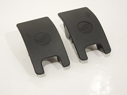 Audi A4 B8 Par Negro Isofix Ranura Cubierta Negro Nuevo Auténtico