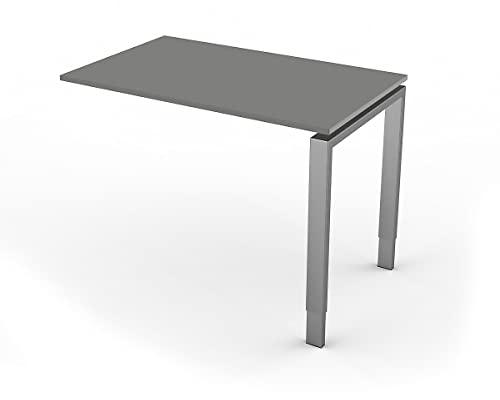 kerkmann 4154 PC-Schreibtisch Form 5, 4-Fuá-Gestell Graphit