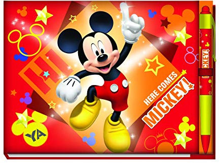 Disney Mickey Deluxe Autogrammbuch mit Stift