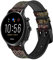 Innovedesire Neon Honeycomb Periodic Table Cinturino in Pelle Smartwatch per Fossil Womens Gen 5E, Womens Gen 4, Hybrid Smartwatch HR Charter Taglia (18mm)