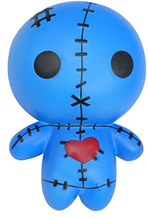 ANBOOR Squishies Spielzeug Geisterpuppe Chucky Slow Rising Squeeze Toy Slow Rising Antistress Kawaii Party Stressabbau Geschenke für Kinder Erwachsene Ostern Deko