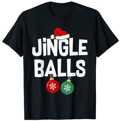 Jingle Balls Lametta-Meisen-Paar, passend zu Weihnachten T-Shirt