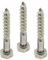 50 Stück Sechskant Holzschrauben 8 x 60 mm DIN 571 Edelstahl A2 - Schlüsselschrauben Wiener Schrauben Holzschrauben Rostfrei V2A I DIOS24®