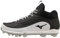 Mizuno Herren Ambition 3 Mid TPU Baseball-Stollen, Schwarz/Weiß, 43 EU