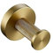 Bathroom Hardware Accessories Set Brushed Gold Knurled Brass Kit Towel Bar Ring Robe Hook Paper Holder Towel Ring Toilet Brush,hook,BG