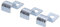 Abrazadera de Tubo de un Solo Orificio de 20 Piezas, Clip de Tubo de Acero Inoxidable Chapado en Zinc para Todas las Tuberías (16mm)