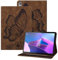 xinyunew Cover per Apple iPad mini 1/2/3/4/5,Flip Caso in PU Pelle Premium Portafoglio Custodia [Kickstand][Slot per Schede][Chiusura Magnetica]-(marrone)