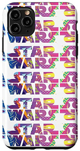 iPhone 11 Pro Max Star Wars Logo on Repeat 90s Case