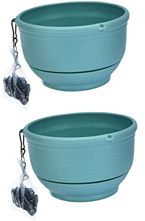 BESPORTBLE 2 Stück Chlorophytum Topf Zum Aufhängen Zimmerpflanzen- Balkon-blumentöpfe