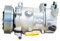 Compresor de Aire Acondicionado eléctrico SD6C12, Compatible con Peugeot 207 CC 1.6 (2008), Modelos 9822826880, 9651910980, 9659875780, 9670318880, 9678656080 y 96786560.