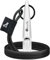 bluzelle Recall 5800 Profi Hundepfeife mit Band für Hundetraining, Pfeife aus BPA-freiem Kunststoff, Einstellbares Umhängeband aus Polyester, Genormte Frequenz 5800Hz, Hund Rückruf, Farbe:Weiß