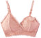 QJDFLL Lingerie Sexy Ouverte Dentelle Soutien Gorge d Allaitement Enceinte Pendant la Grossesse sous vêtements Petite Tenue(Rose,M)