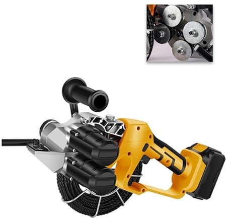 XZXXZSZ Machine à fileter électrique électricien câble croisé Outil de tirage Batterie Lithium Rechargeable Machine à fileter Les Fils