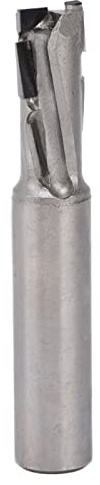 Spiral Carving Cutter Diamond CNC Router Cutting Bit, Spiral Diamond Bit with 1/2in Shank, Fast Cutting Spiral Router Bit for MDF Particle Board Paint Board Plexiglass, 1/2x12xH25x
